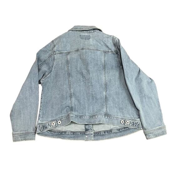 Torrid Denim Jacket Light Wash Womens Plus Size 2X - Picture 4 of 4